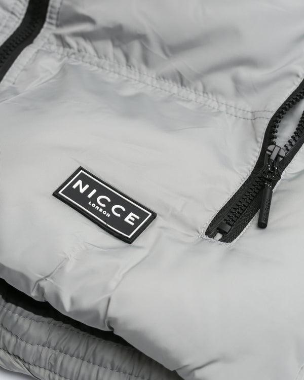 Nicce NICCE Mens Pichel Jacket Circular Grey