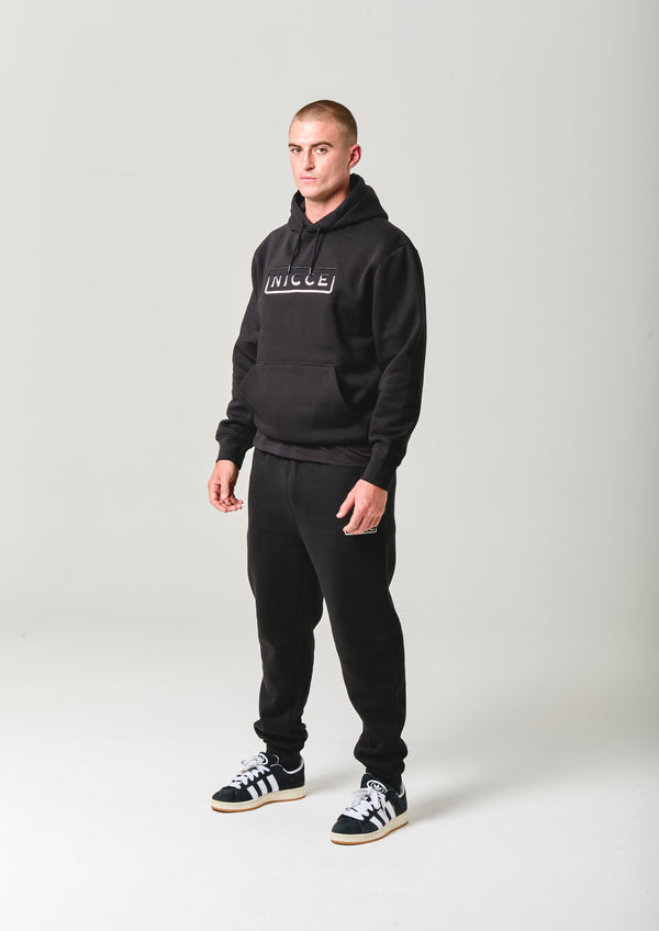 Nicce NICCE Mens Powell Hoodie Black