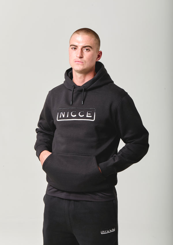 Nicce NICCE Mens Powell Hoodie Black