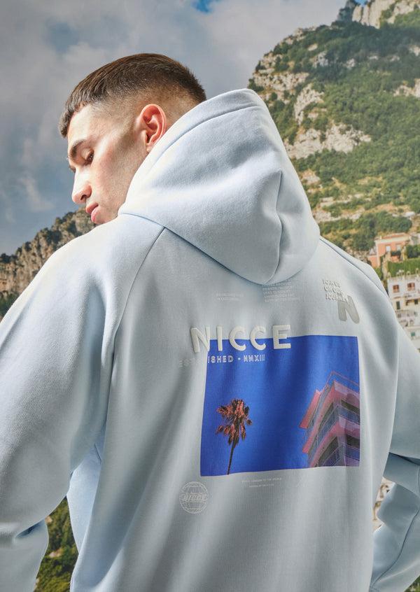 Nicce NICCE Mens Resort Hoodie Skyway Blue