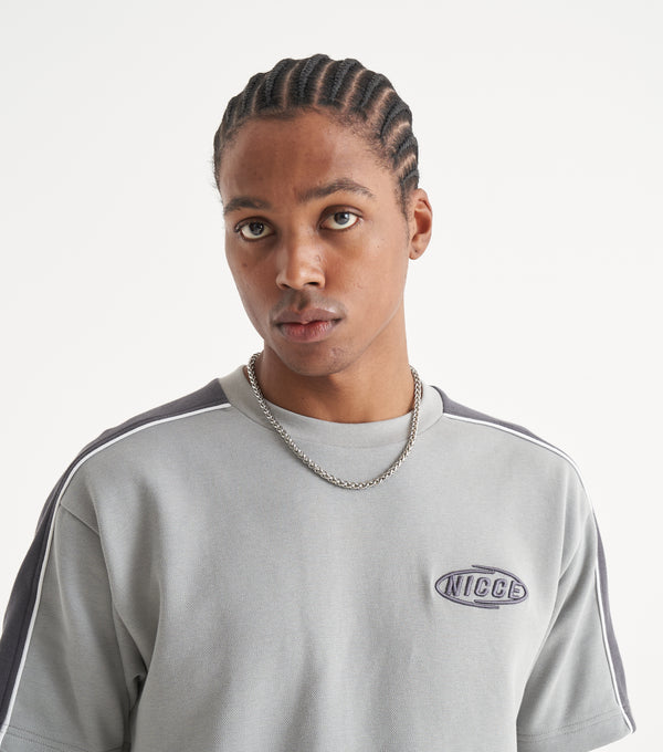 Nicce NICCE Mens Revolve T-Shirt Grey
