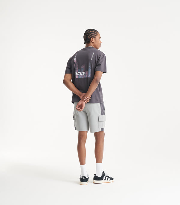 Nicce NICCE Mens Scape T-Shirt Coal