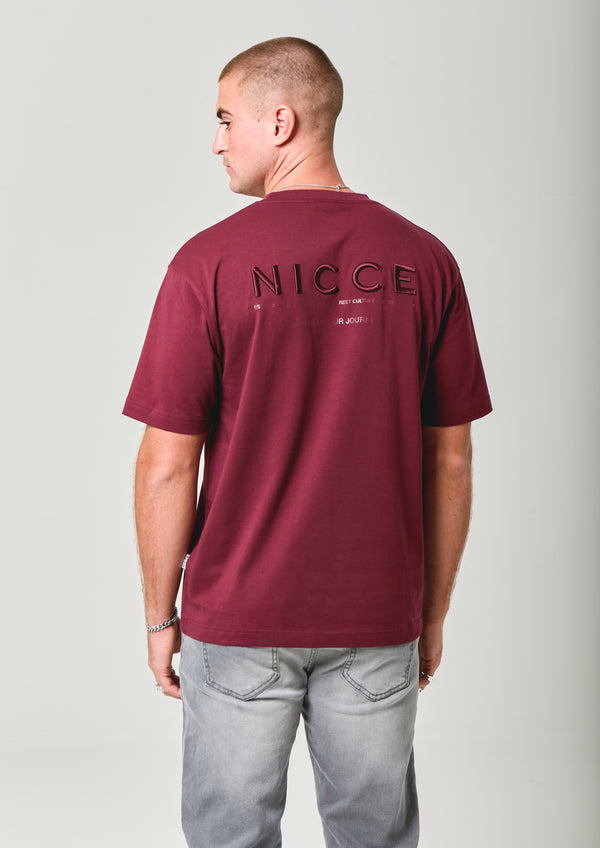 nicce NICCE Mens Script Essential T-Shirt Fig