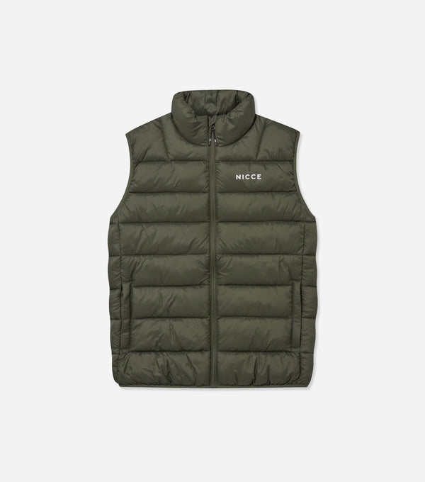 nicce NICCE Mens Skyline Gilet Juniper Green