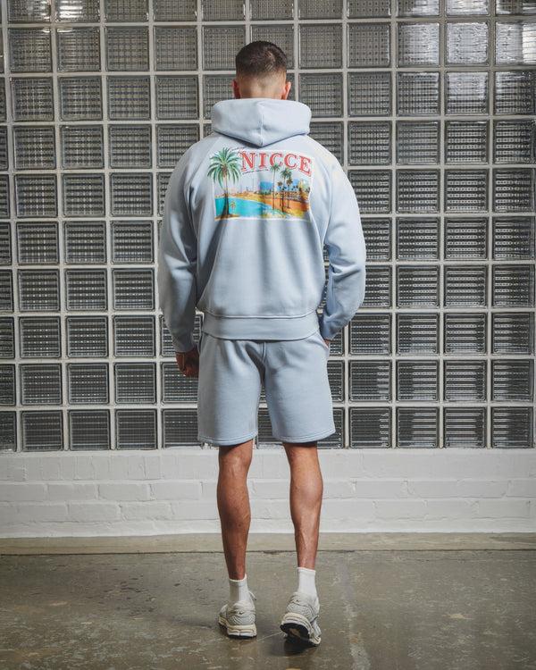 Nicce NICCE Mens Sojourn Hoodie Skyway Blue