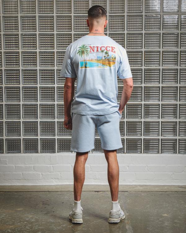 Nicce NICCE Mens Sojourn Shorts Skyway Blue
