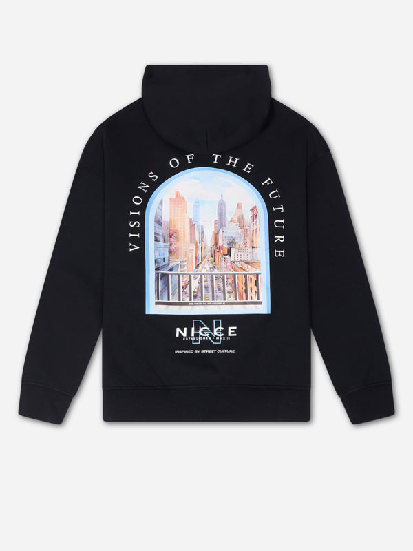 Nicce NICCE Mens Surge Hoodie Black