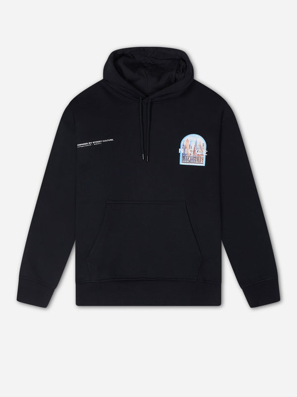 nicce NICCE Mens Surge Hoodie Black