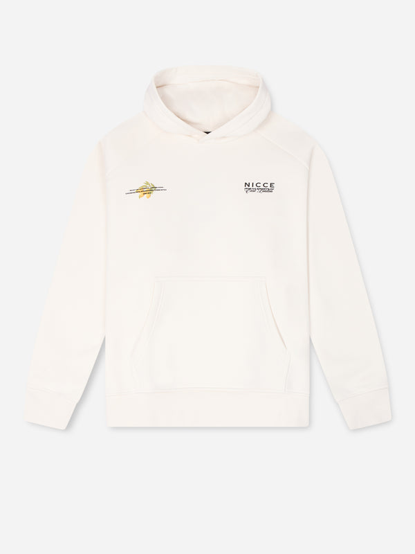 nicce NICCE Mens Tropic Hoodie Snow White