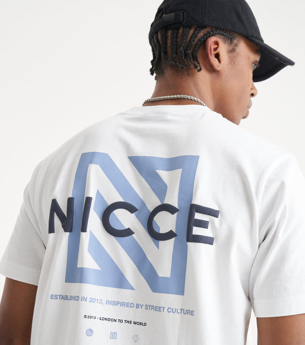 Nicce NICCE Mens Venture T-Shirt White