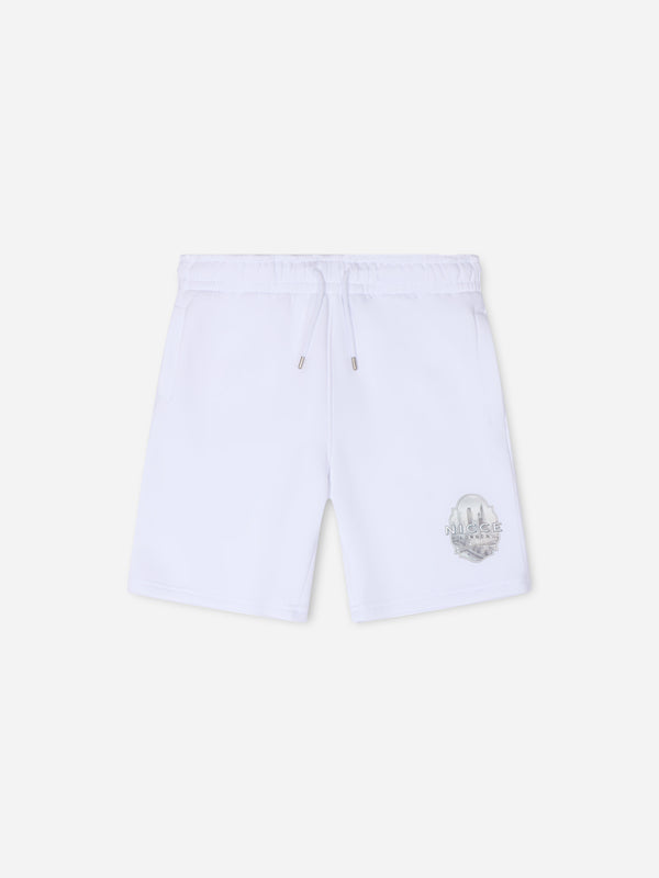 Nicce NICCE Mens Vista Shorts White