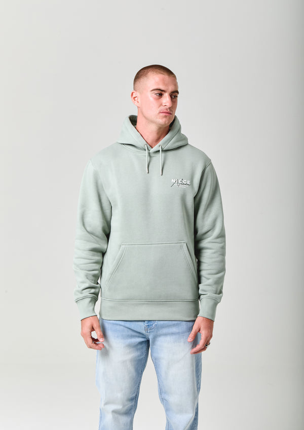 Nicce NICCE Mens World Essentials Hoodie Sage