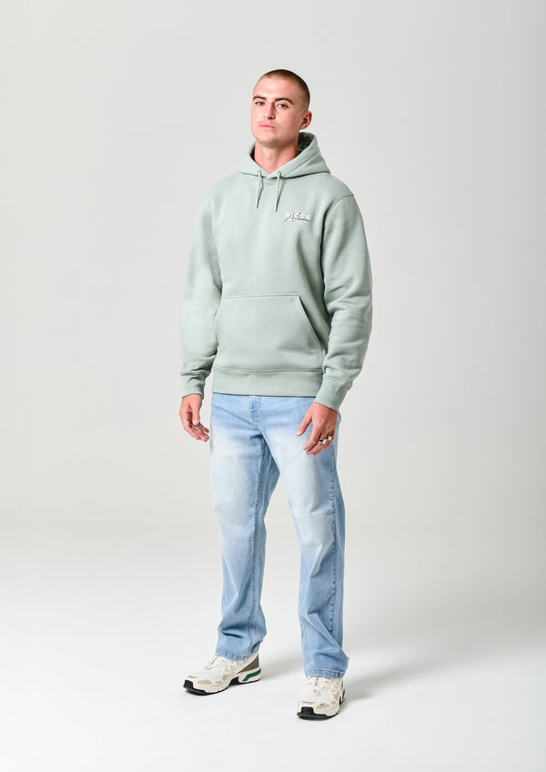 nicce NICCE Mens World Essentials Hoodie Sage