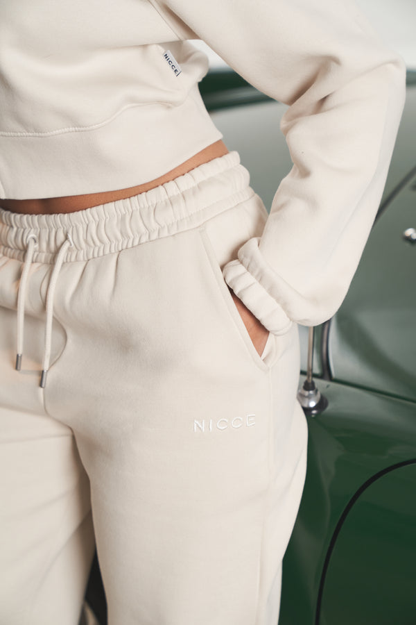 Nicce NICCE Womens Ersa Open Hem Joggers Sandshell