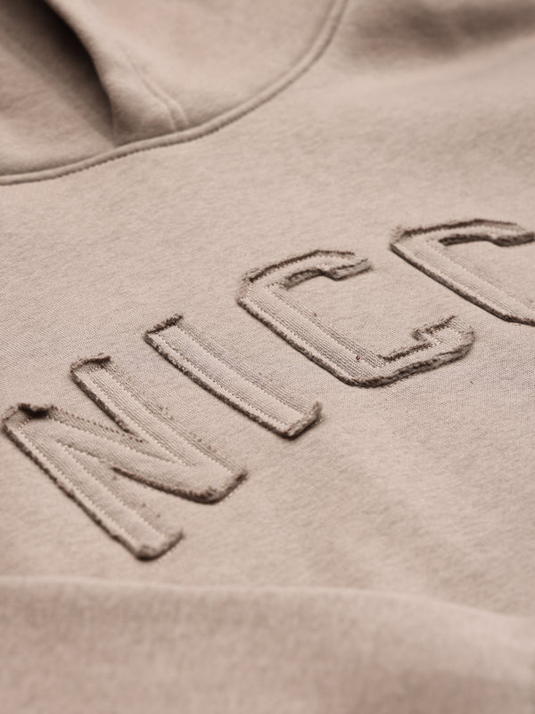 Nicce NICCE Womens Lunara Hoodie Taupe Zeal