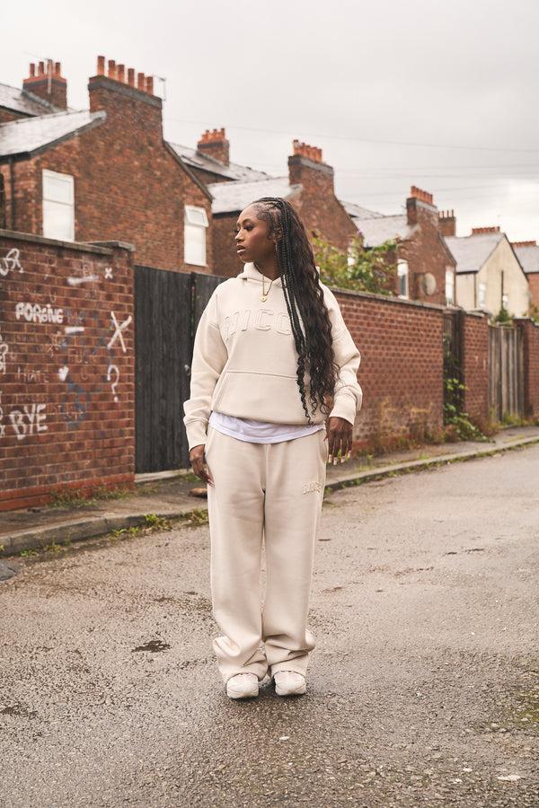 Nicce NICCE Womens Lunara Hoodie & Joggers Set Sandshell