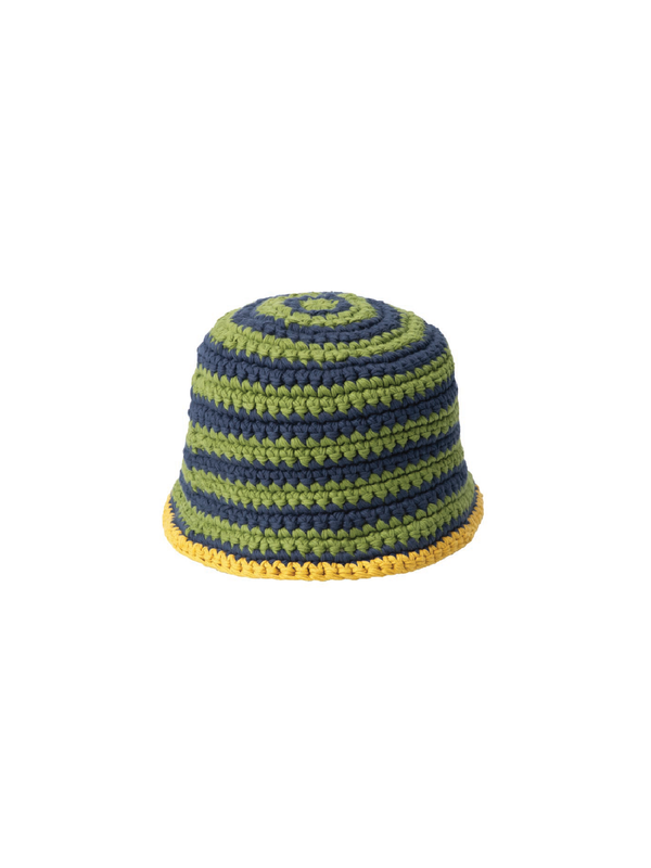 Nicholas Daley CARHARTT WIP X NICHOLAS DALEY KNITTED HAT - ND TAWNY OLIVE / CEDAR GREEN / BLACK IRIS