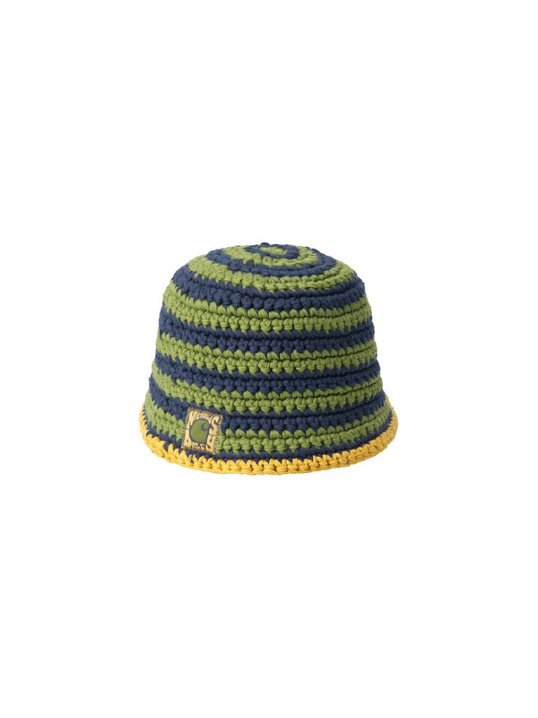 nicholas daley CARHARTT WIP X NICHOLAS DALEY KNITTED HAT - ND TAWNY OLIVE / CEDAR GREEN / BLACK IRIS