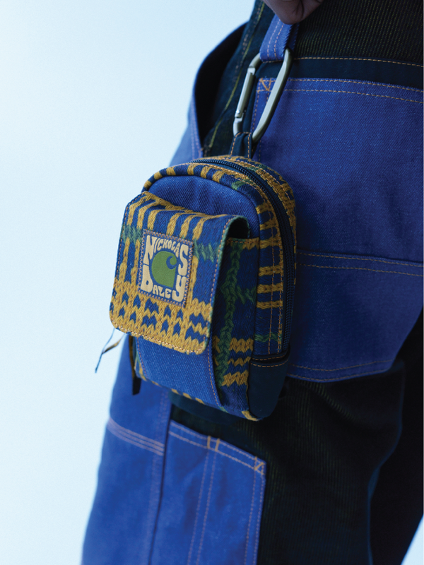 Nicholas Daley CARHARTT WIP X NICHOLAS DALEY SMALL BAG - ND TARTAN PRINT