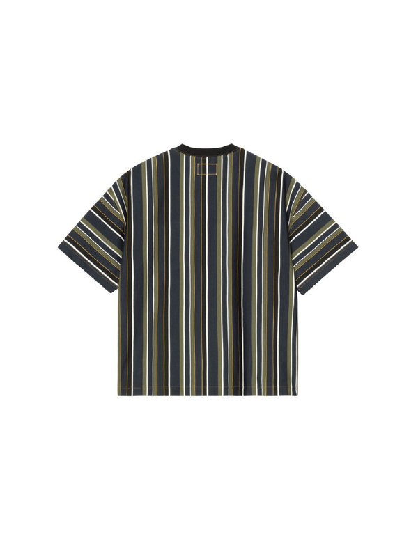 Nicholas Daley CARHARTT WIP X NICHOLAS DALEY STRIPES T-SHIRT - ND STRIPES BLUE