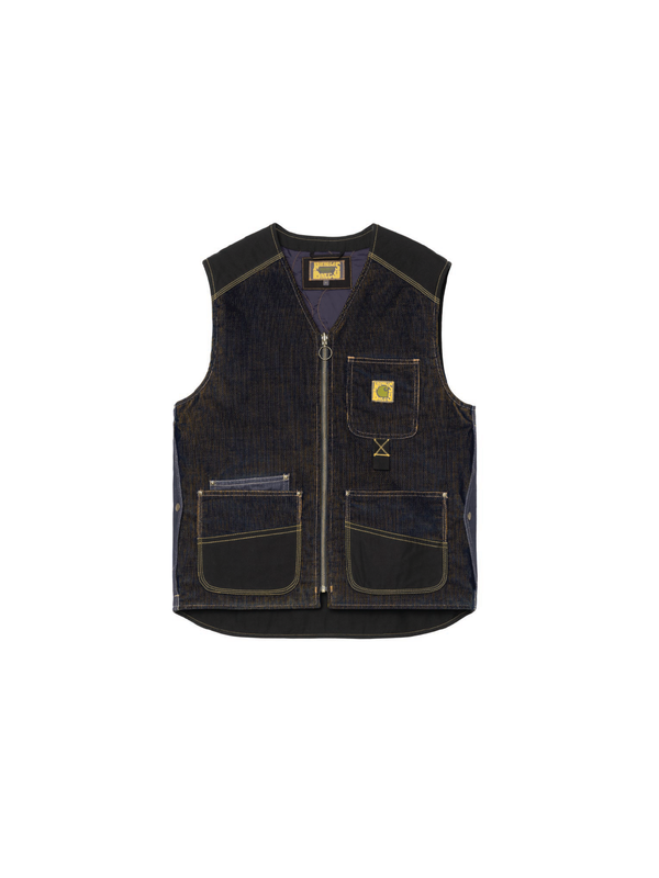 nicholas daley CARHARTT WIP X NICHOLAS DALEY VEST- ND DARK NAVY / MUSTARD