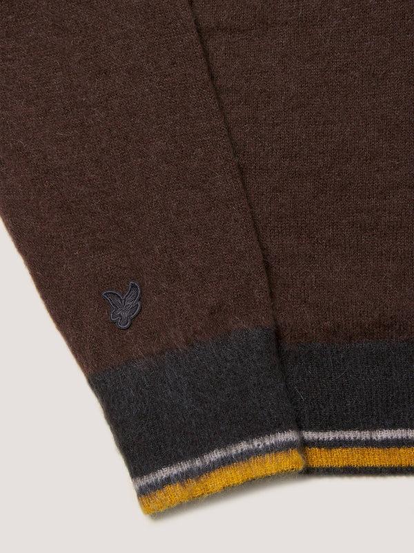 Nicholas Daley LYLE & SCOTT X NICHOLAS DALEY - KNITTED COLLAR JUMPER