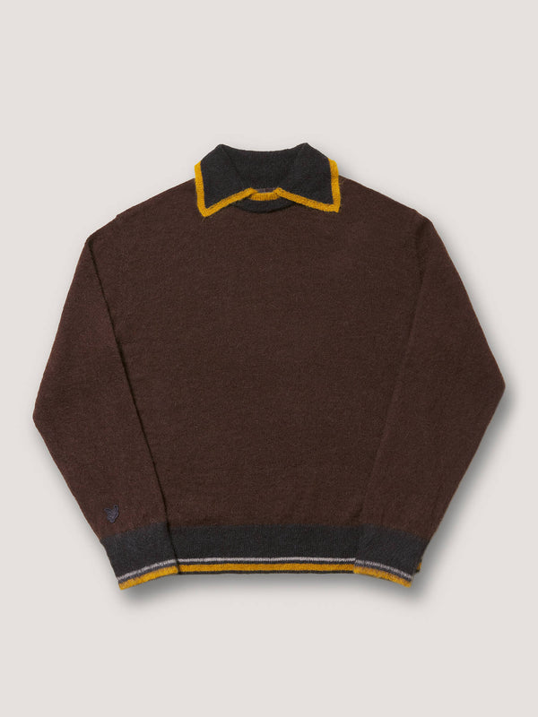 nicholas daley LYLE & SCOTT X NICHOLAS DALEY - KNITTED COLLAR JUMPER