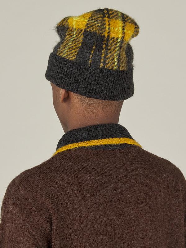 Nicholas Daley LYLE & SCOTT X NICHOLAS DALEY - KNITTED TARTAN BEANIE