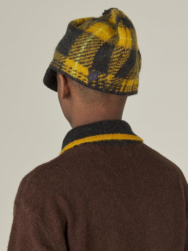 Nicholas Daley LYLE & SCOTT X NICHOLAS DALEY - KNITTED TARTAN TAM