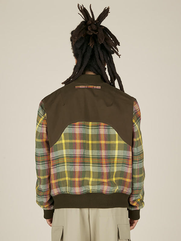 Nicholas Daley BOMBER - ND SPRING TARTAN