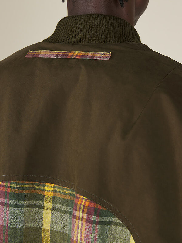 Nicholas Daley BOMBER - ND SPRING TARTAN
