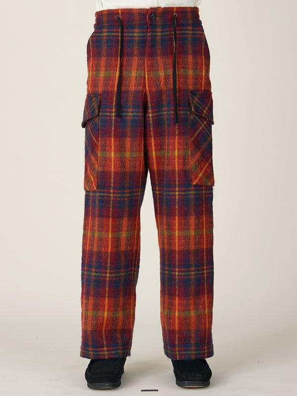 nicholas daley CARGO PANT - ND TARTAN