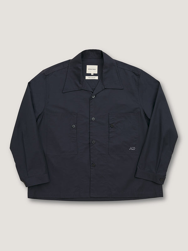 nicholas daley CLASSIC TWO POCKET SHIRT - NAVY