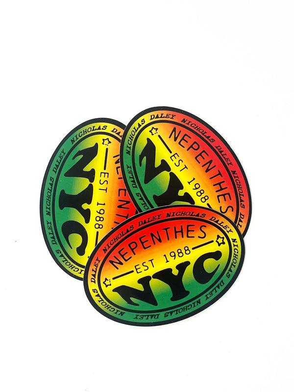 Nicholas Daley NICHOLAS DALEY NEPENTHES NEW YORK STICKER