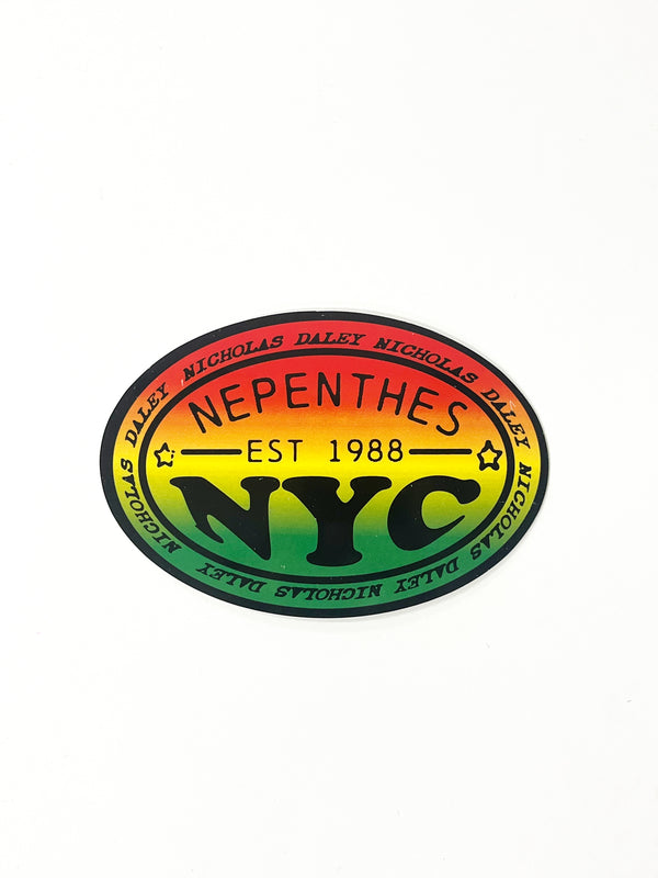 nicholas daley NICHOLAS DALEY NEPENTHES NEW YORK STICKER