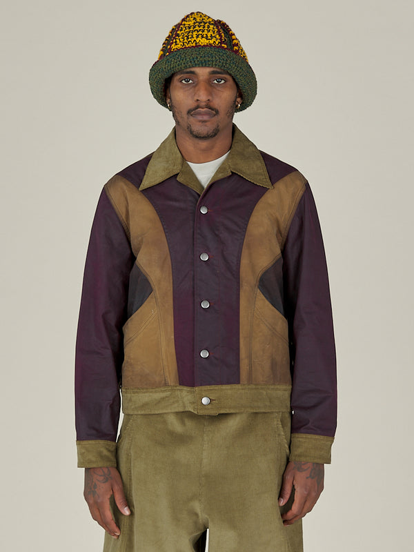 nicholas daley REBEL JACKET - BROWN