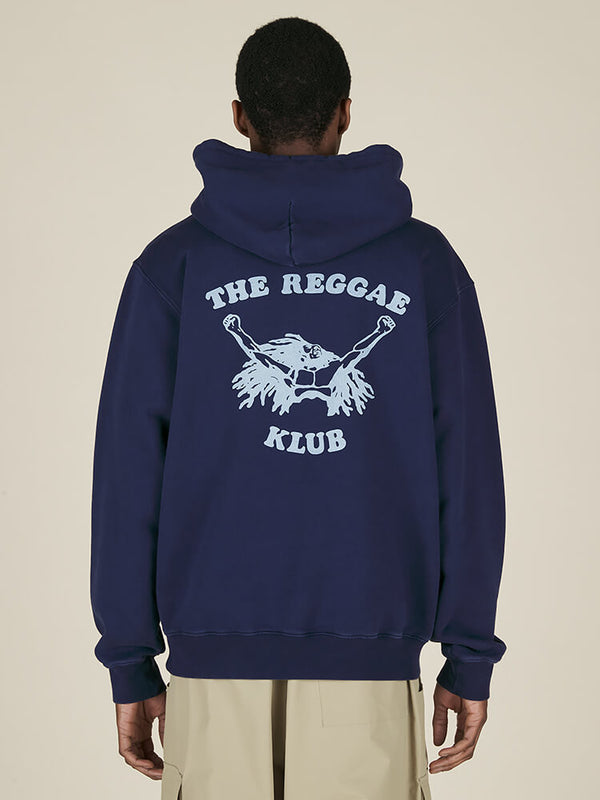 Nicholas Daley REGGAE KLUB HOODIE - NAVY