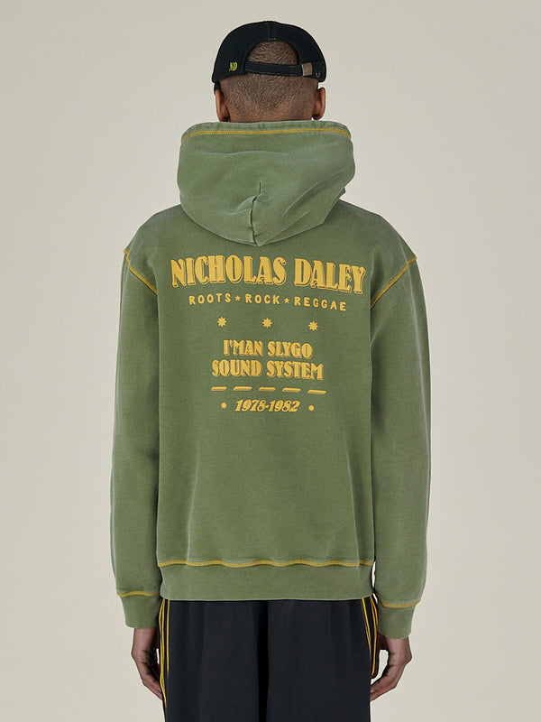 Nicholas Daley ROOTS ROCK REGGAE KLUB HOODIE - OLIVE