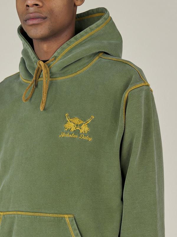 Nicholas Daley ROOTS ROCK REGGAE KLUB HOODIE - OLIVE