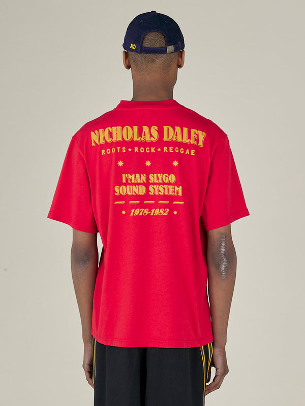 Nicholas Daley ROOTS ROCK REGGAE TEE - RED