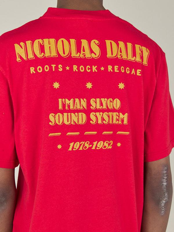 Nicholas Daley ROOTS ROCK REGGAE TEE - RED