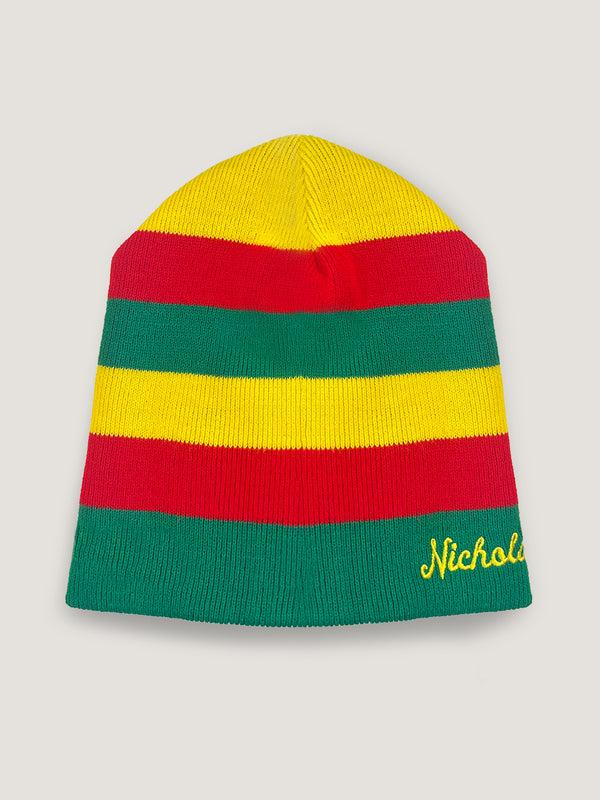 nicholas daley Striped Beanie