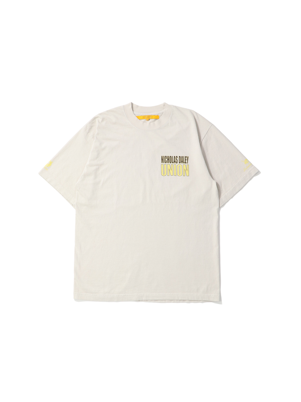 nicholas daley UNION X NICHOLAS DALEY TEE - CEMENT