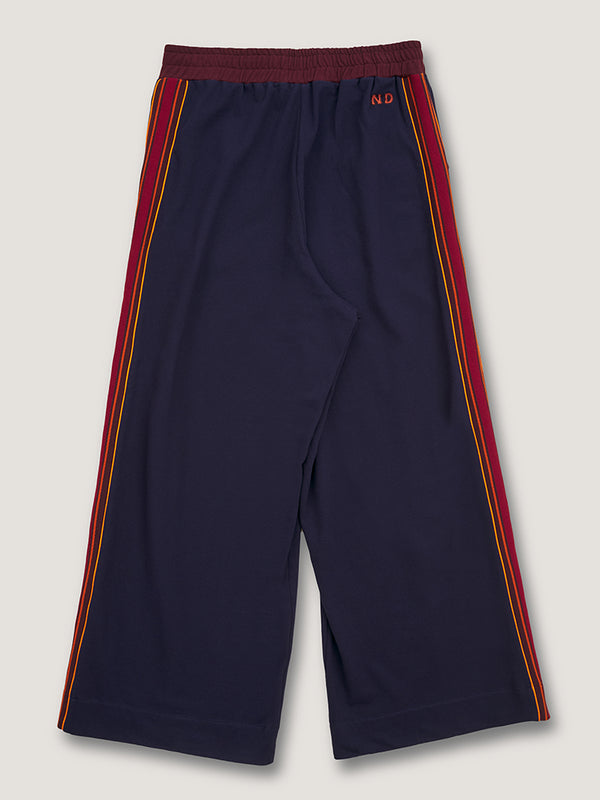 Nicholas Daley WIDE LEG TRACK PANT - NAVY