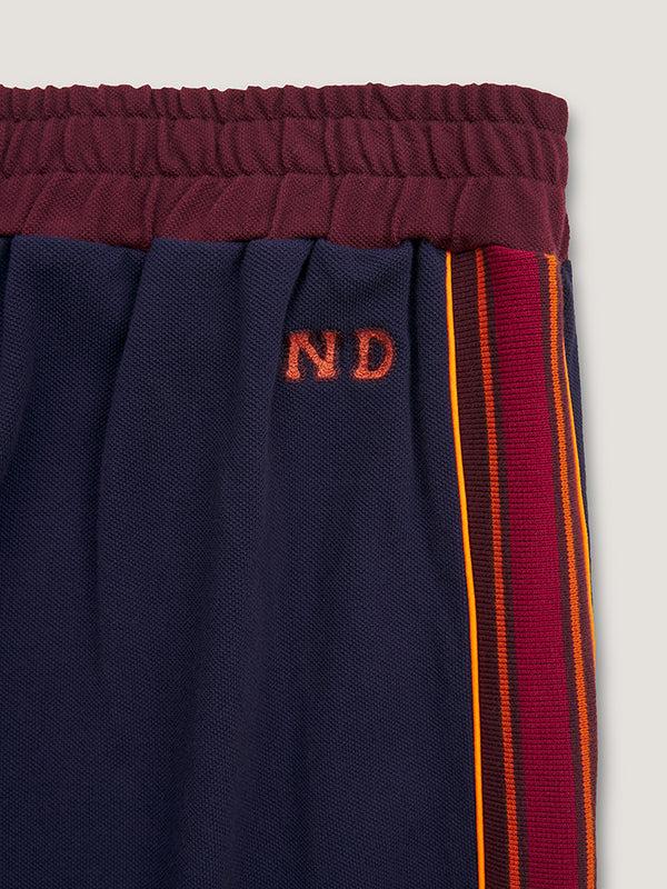 Nicholas Daley WIDE LEG TRACK PANT - NAVY