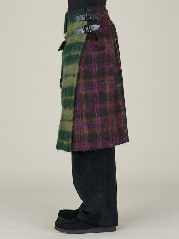 Nicholas Daley WRAP KILT - COMBO TARTAN
