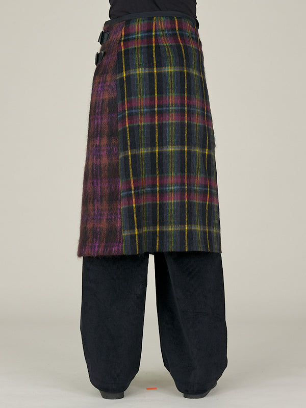 Nicholas Daley WRAP KILT - COMBO TARTAN