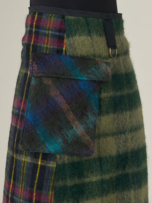 Nicholas Daley WRAP KILT - COMBO TARTAN