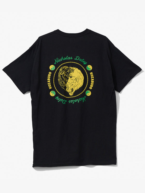 Nicholas Daley NICHOLAS DALEY X KOZABURO X NEPENTHES NEW YORK - YING YANG TEE