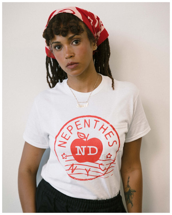 Nicholas Daley NICHOLAS DALEY X NEPENTHES NEW YORK - APPLE TEE